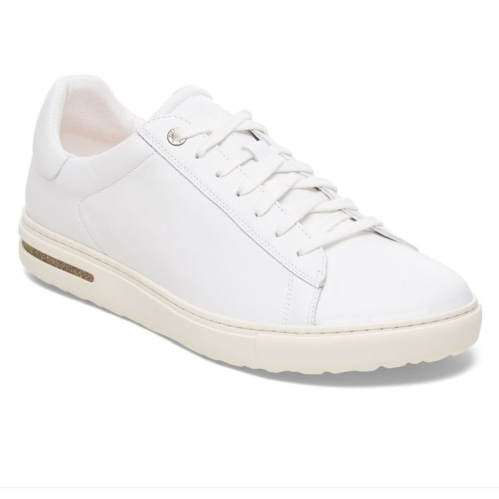 Mens White Leather Birkenstock Bend Low Sneaker Trainer 12 US 45 EUR  [1017723] - Picture 5 of 10